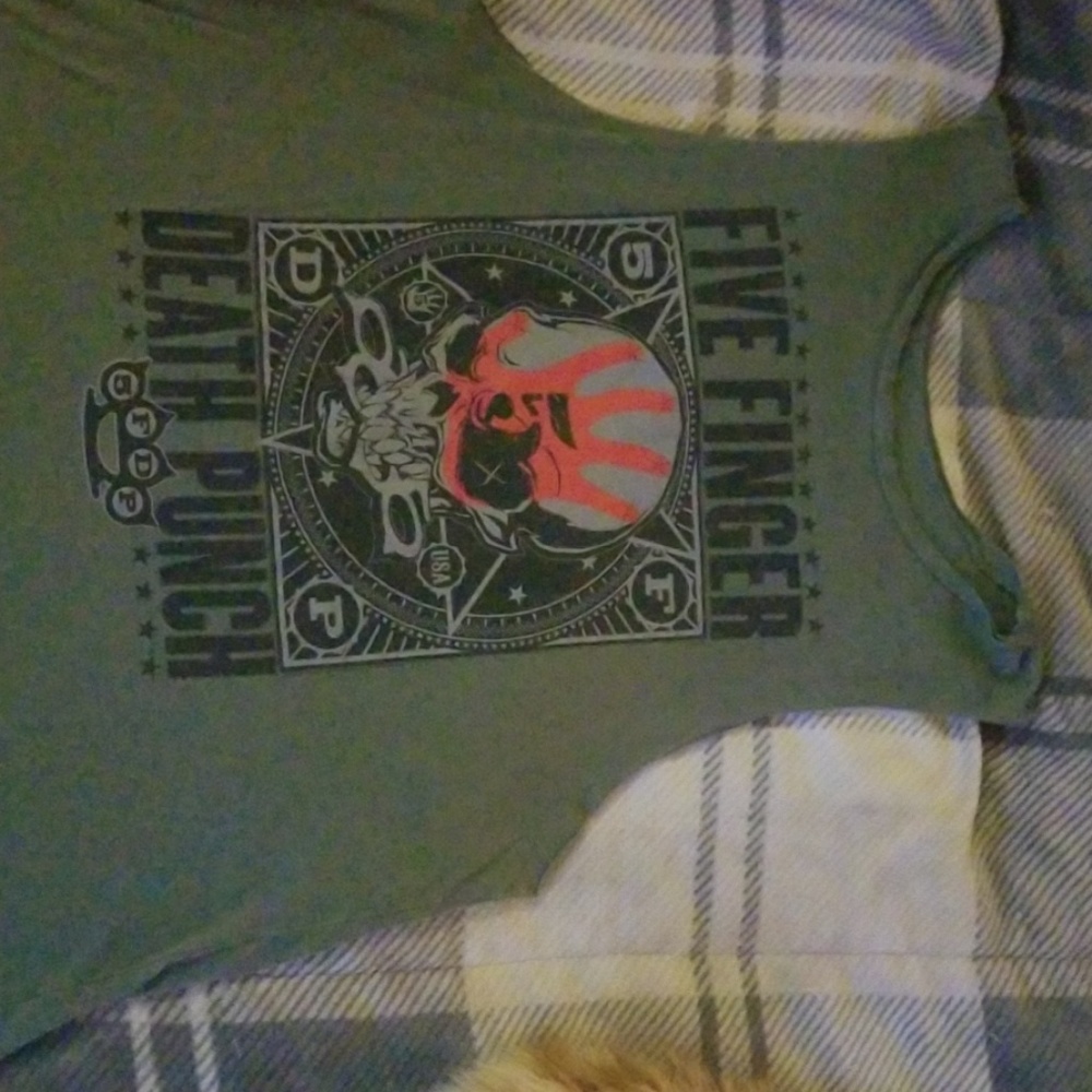 Five Finger Death Punch tank